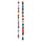 12 Pack: Multicolor Matte Glass Rondelle Bead Mix by Bead Landing™